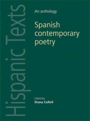 cover image of Spanish contemporary poetry